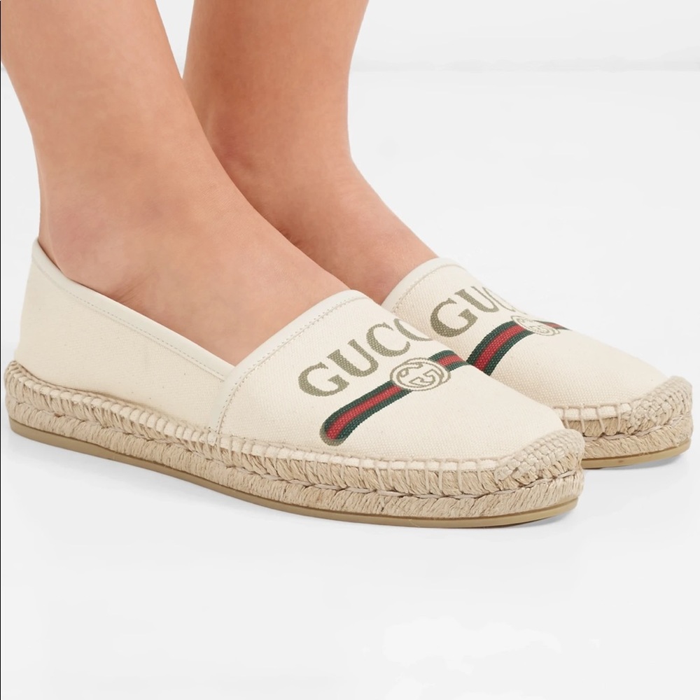 Brand new Gucci Espadrilles. Never worn!